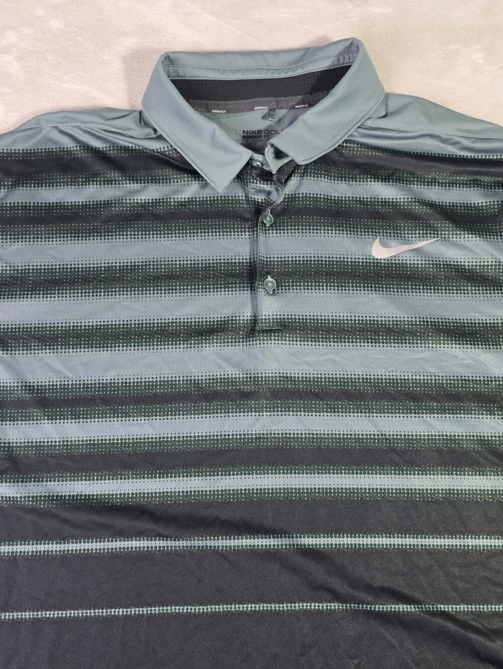 Nike Golf Standard Fir Polo Short Sleeve Sz 2XL